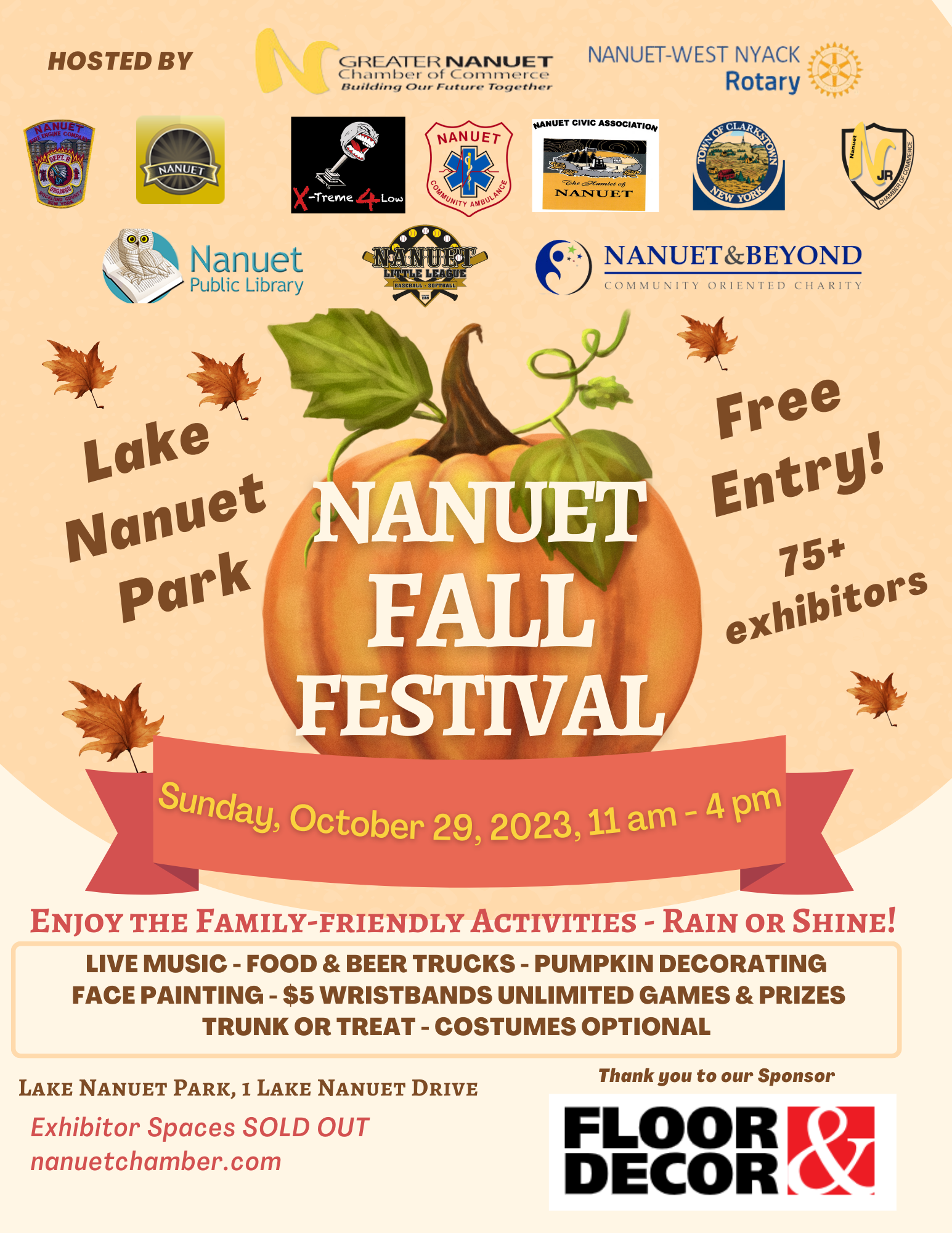 Nanuet Fall Festival Exhibitor Nanuet Chamber of Commerce