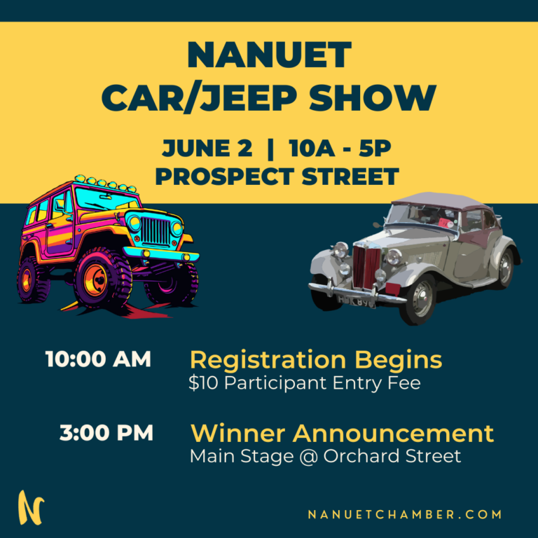 2024 Street Fair June 2, 2024 Nanuet Chamber of Commerce