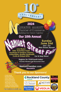 2024 Nanuet Street Fair Flyer FINAL