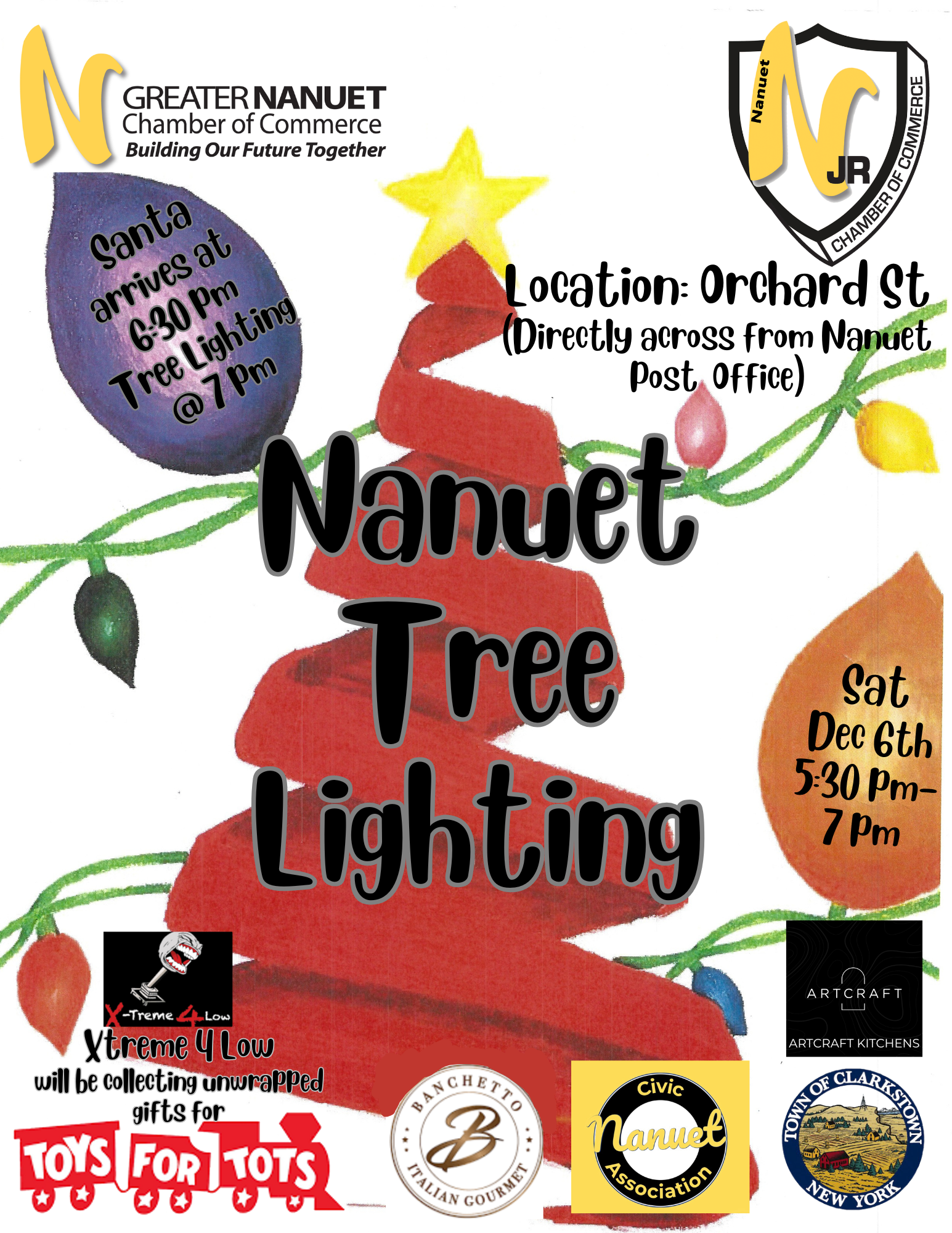 Nanuet Tree Lighting – Nanuet Chamber of Commerce